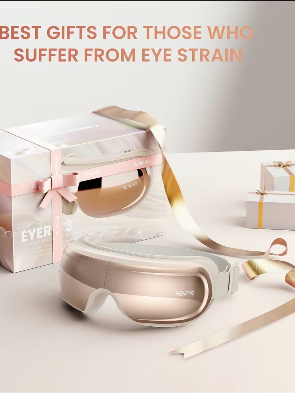 RENPHO Eyeris 3 Eye Massager Heat Compression Bluetooth NWOT - Picture 6 of 13